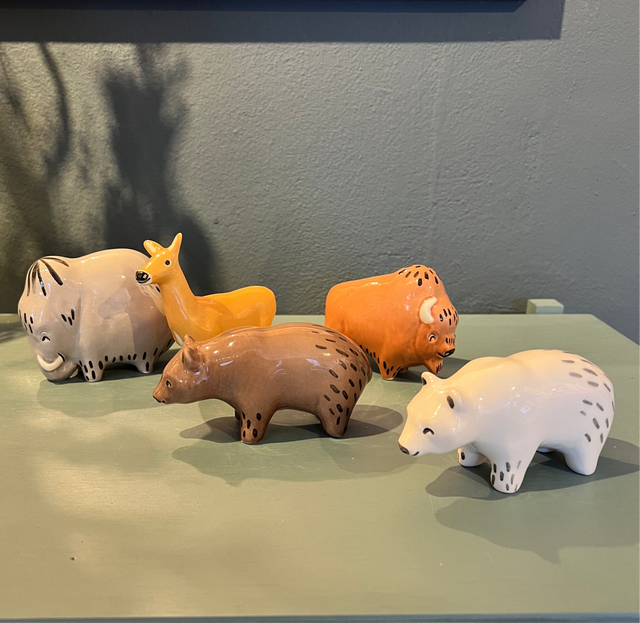 Bison i keramik - tanata
