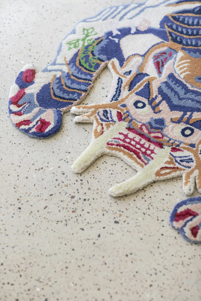 Burma dragon tæppe Bongusta