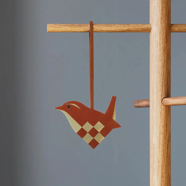 Flettet julefugl gærdesmutte - Papirfamilien