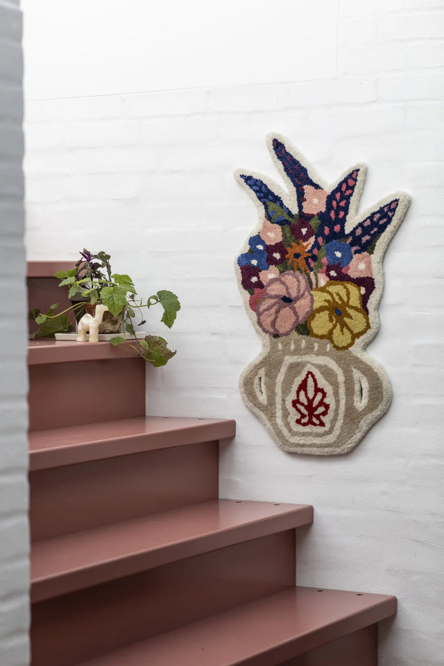Flower vase vægtæppe Bongusta