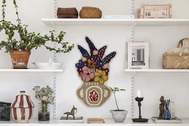 Flower vase vægtæppe Bongusta