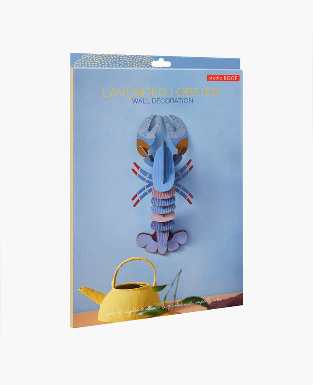 Vægdekoration - Blå Hummer (Medium) - Studio Roof