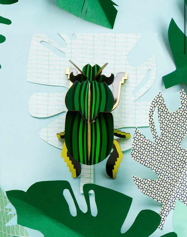 Vægdekoration - skarabæ (lille) - Studio Roof