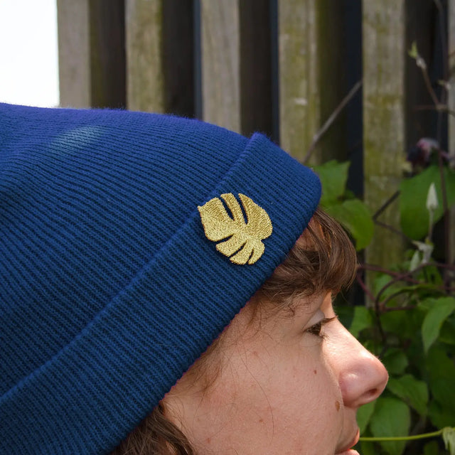 Gyldne Brocher  - 3 tropiske blade - Botanopia