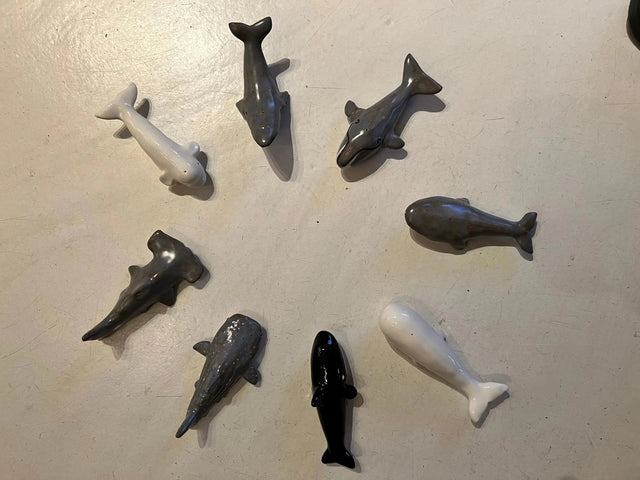 Lille spækhugger i keramik - tanata