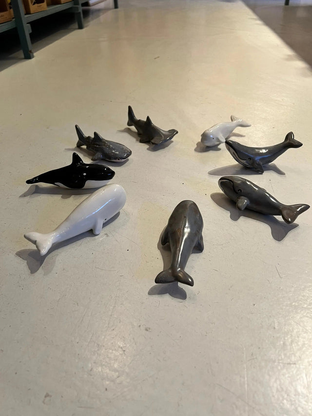 Lille spækhugger i keramik - tanata