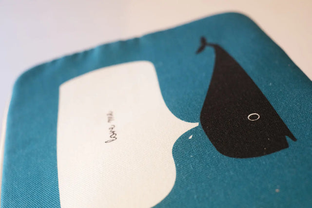 Ipad sleeve - hval - pleased to meet