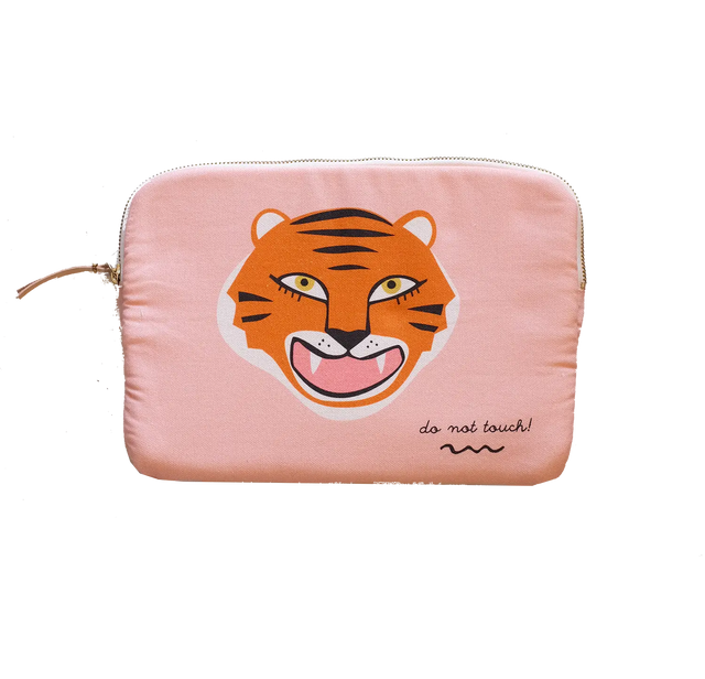 Ipad sleeve - tiger - pleased to meet
