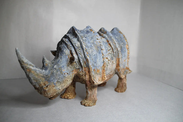 Keramik næsehorn 01 - Ponyklubben