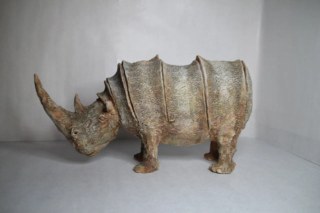 Keramik næsehorn 02 - Ponyklubben