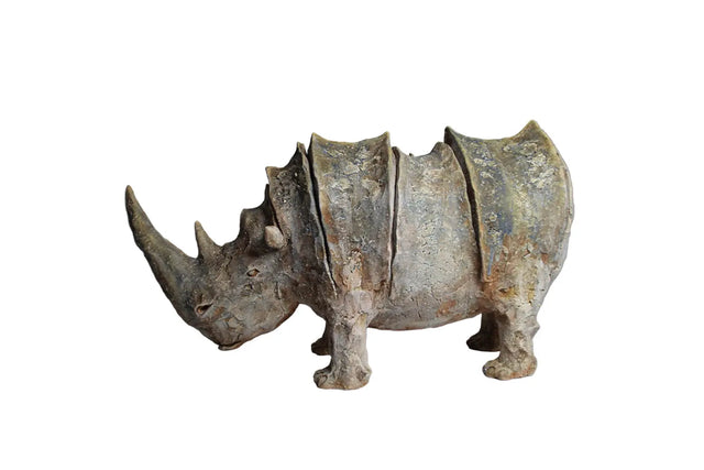 Keramik næsehorn 04 - Ponyklubben