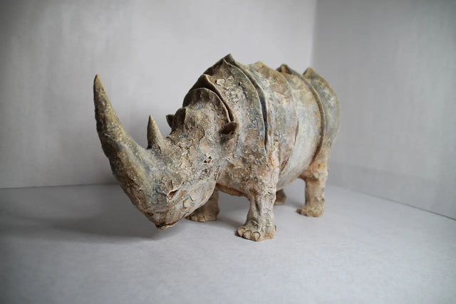 Keramik næsehorn 04 - Ponyklubben