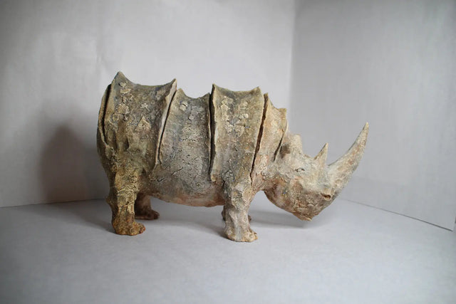 Keramik næsehorn 04 - Ponyklubben