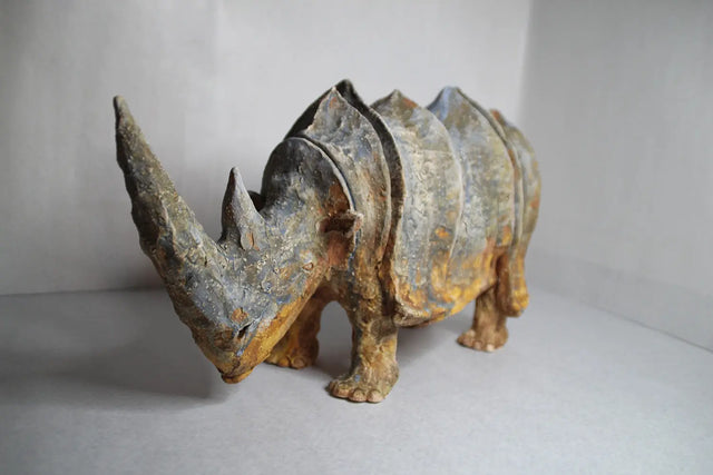 Keramik næsehorn 05