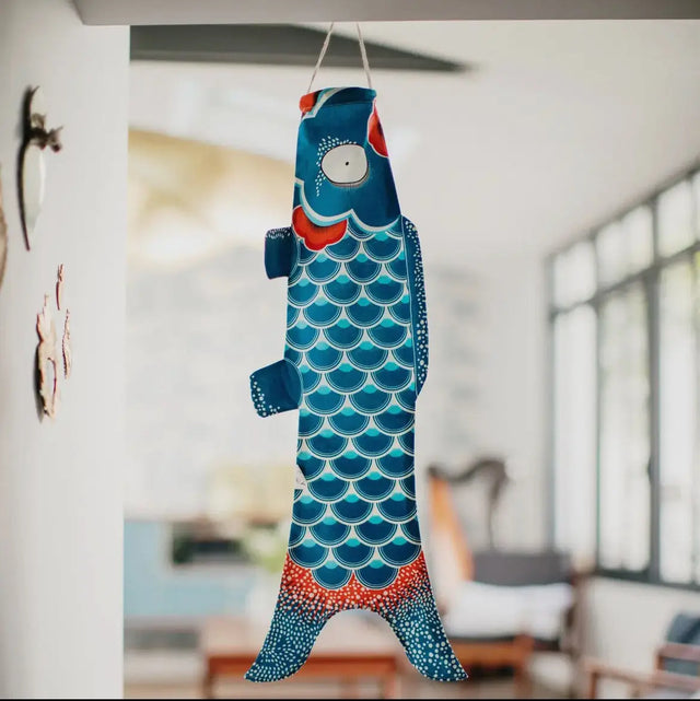 Koinobori Ocean Blue - Madame Mo