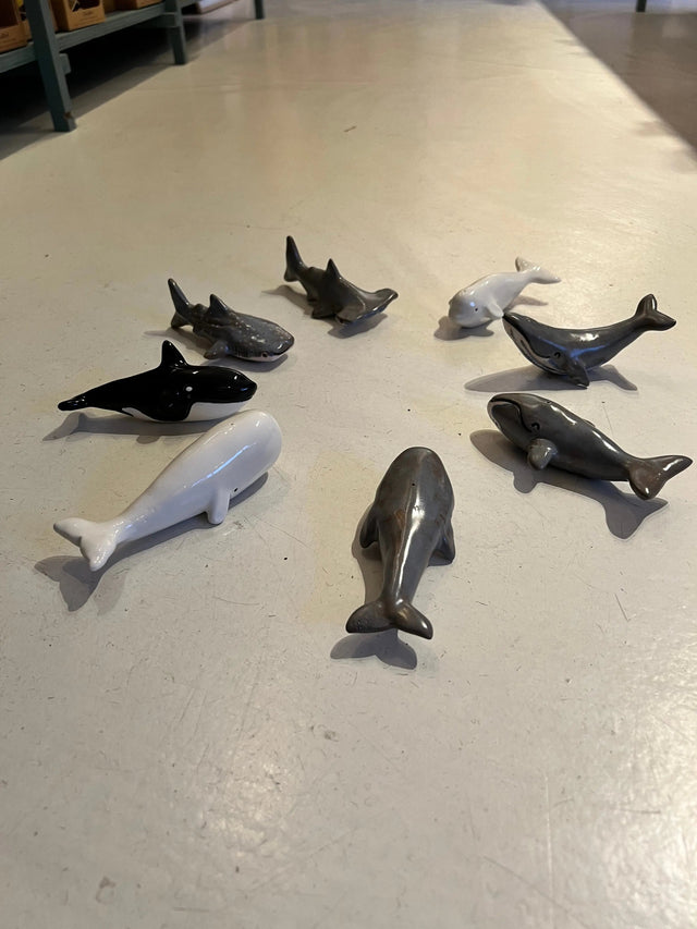 Lille spækhugger i keramik - tanata