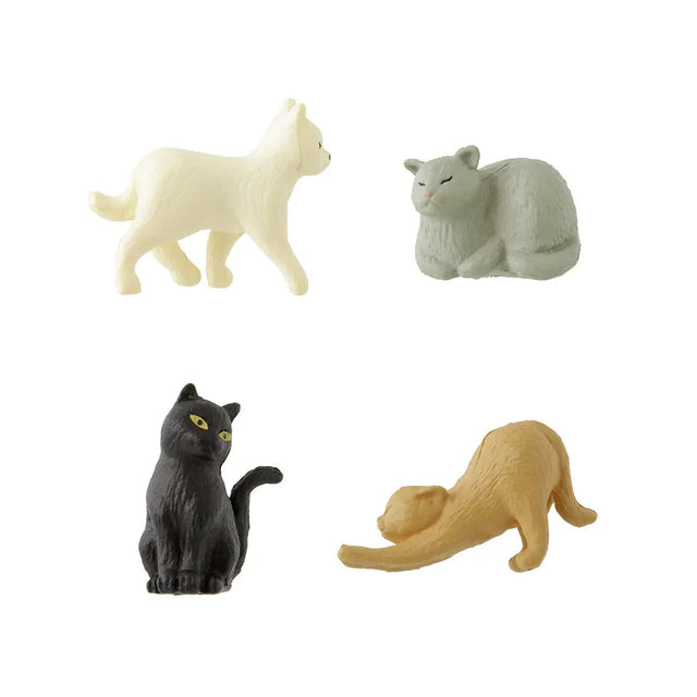 Mini magneter - katte (4 stk ) - misc