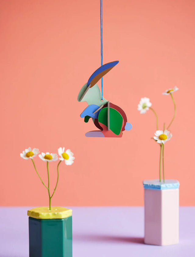 Ornament - kanin (genbrugspap) - Studio Roof