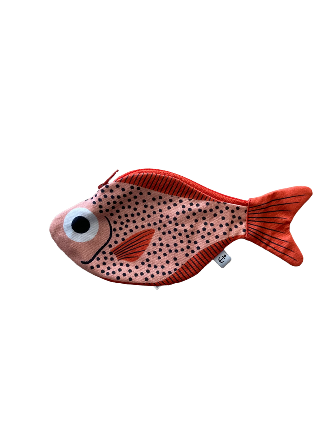 Pink sweeper fisk pung - Don Fisher