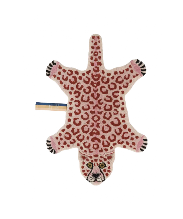 Pinky leopard tæppe - Doing goods