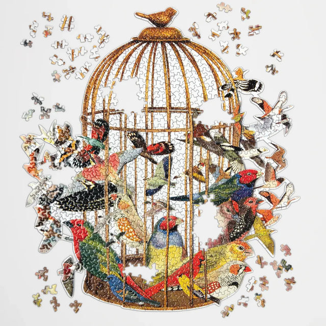 Puslespil Bouquet of Birds - Zikzak