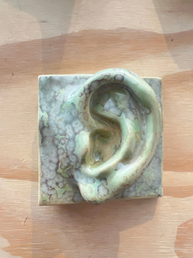 Square Ear (L) 04 - keramik - Laoru Laoru