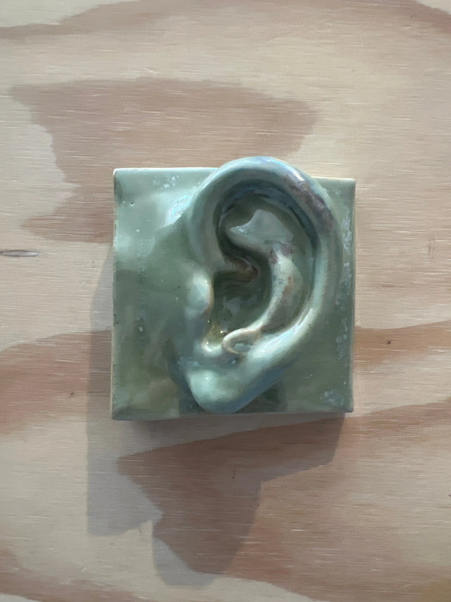 Square Ear (L) 11 - keramik - Laoru Laoru