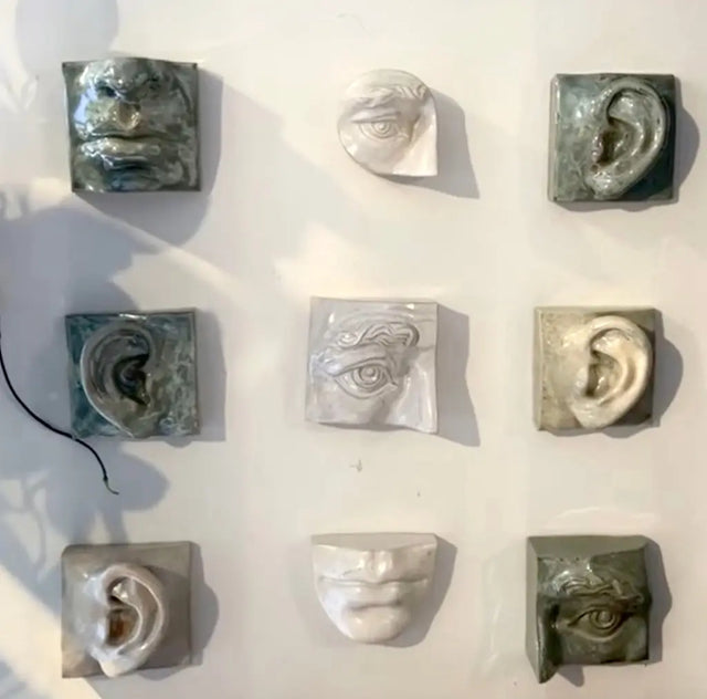 Square Ear (R) 07 - keramik - Laoru Laoru