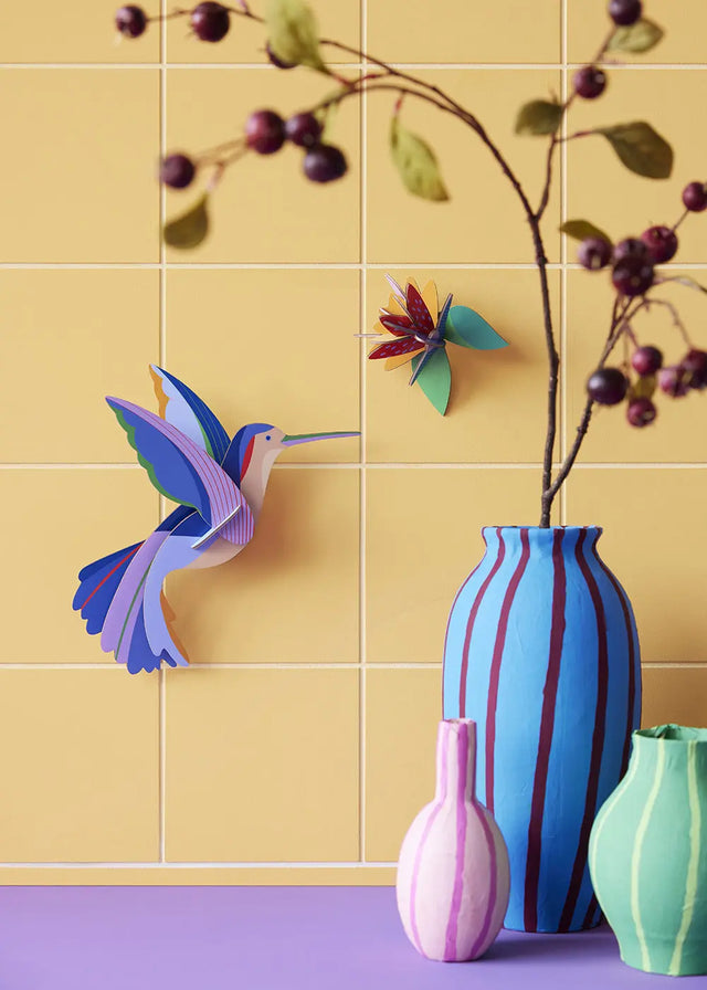 Vægdekoration - kolibri - Studio Roof