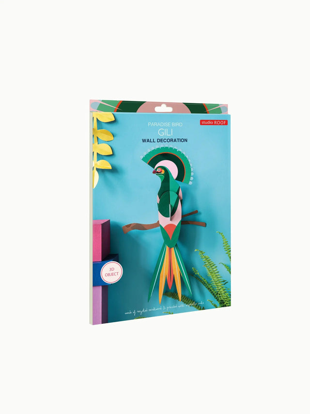 Vægdekoration - paradis fugl (gili) - Studio Roof