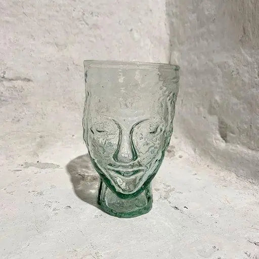 Verre Tête vase La Soufflerie