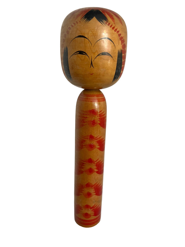 Vintage Kokeshi dukke 30 cm (01) - Ponyklubben