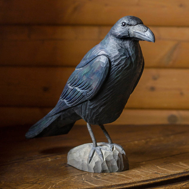 Ravn - træfugl - Wildlife Garden