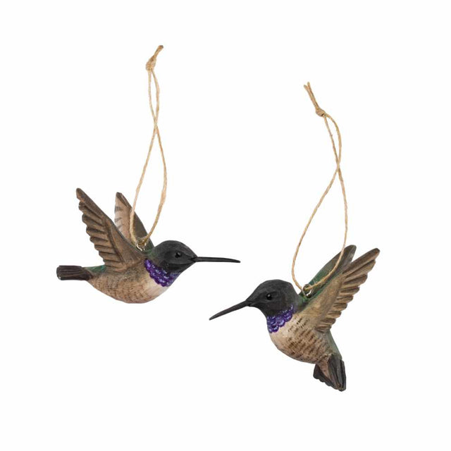 Flyvende kolibri (mørk) - træfugl - Wildlife Garden