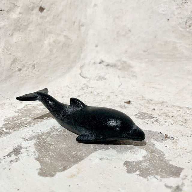 Delfin i støbejern
