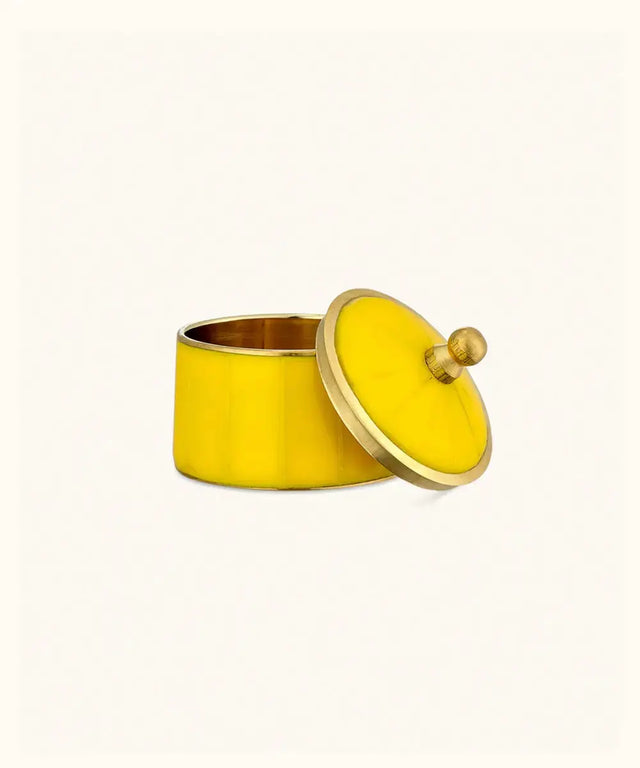 Bailey Circus messing æske - gul