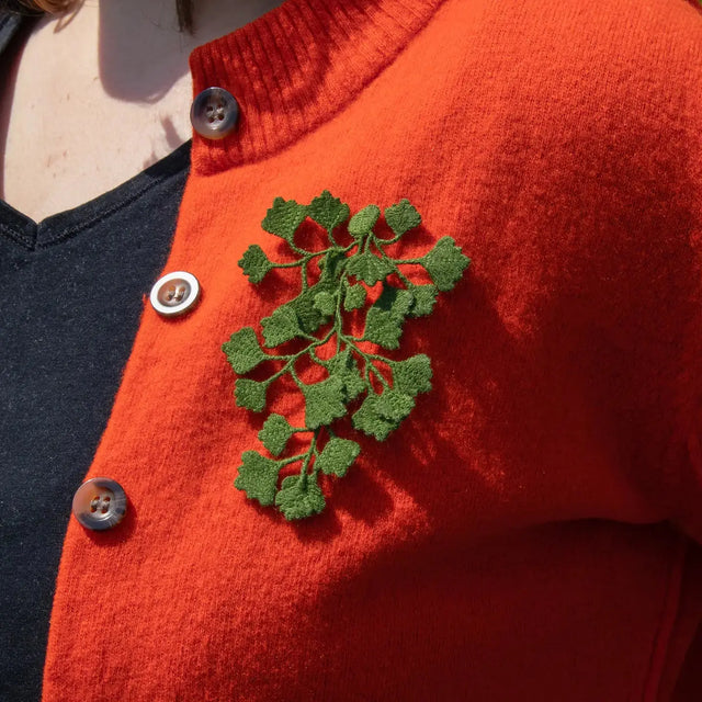 Broche - jomfruhårbregne - Botanopia