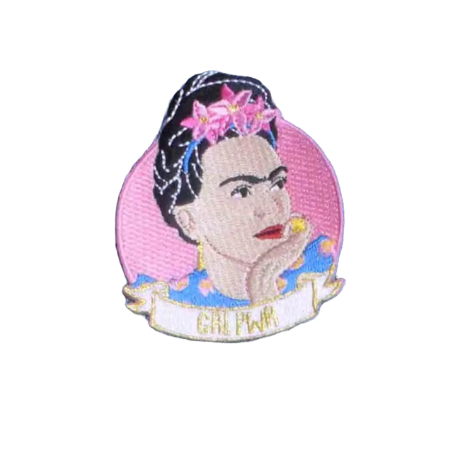 Frida Kahlo strygemærke - Malicieuse
