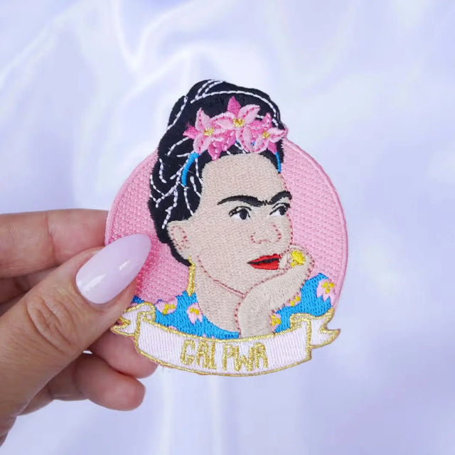 Frida Kahlo strygemærke - Malicieuse