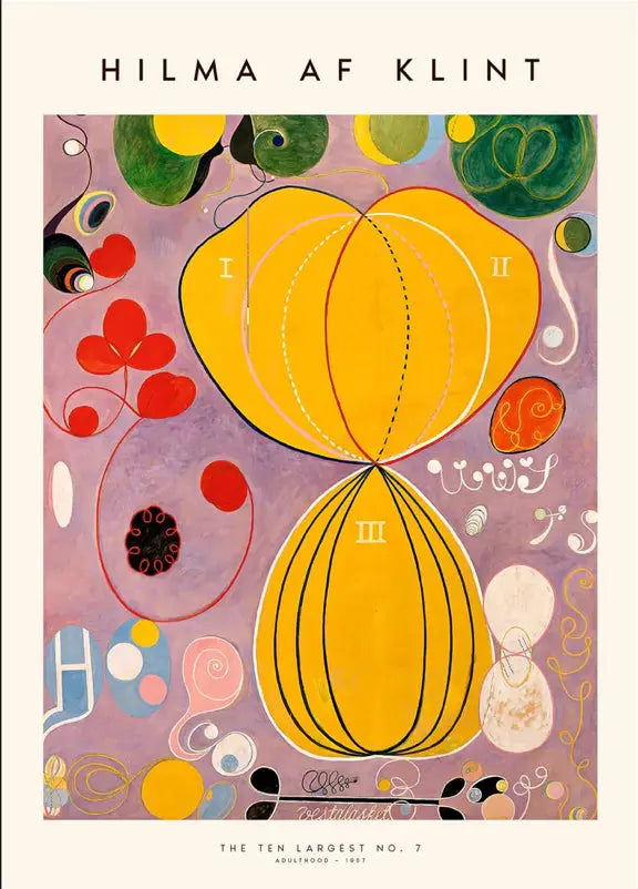 Hilma af Klint 07 - Poster & Frame