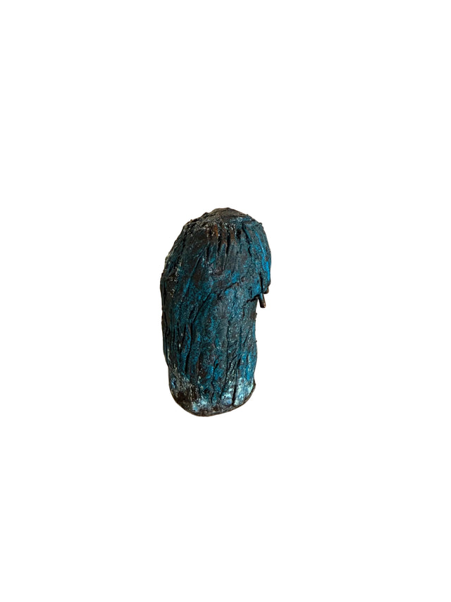 Booh 11 - lille bronze skulptur - håndlavet af Harritsø