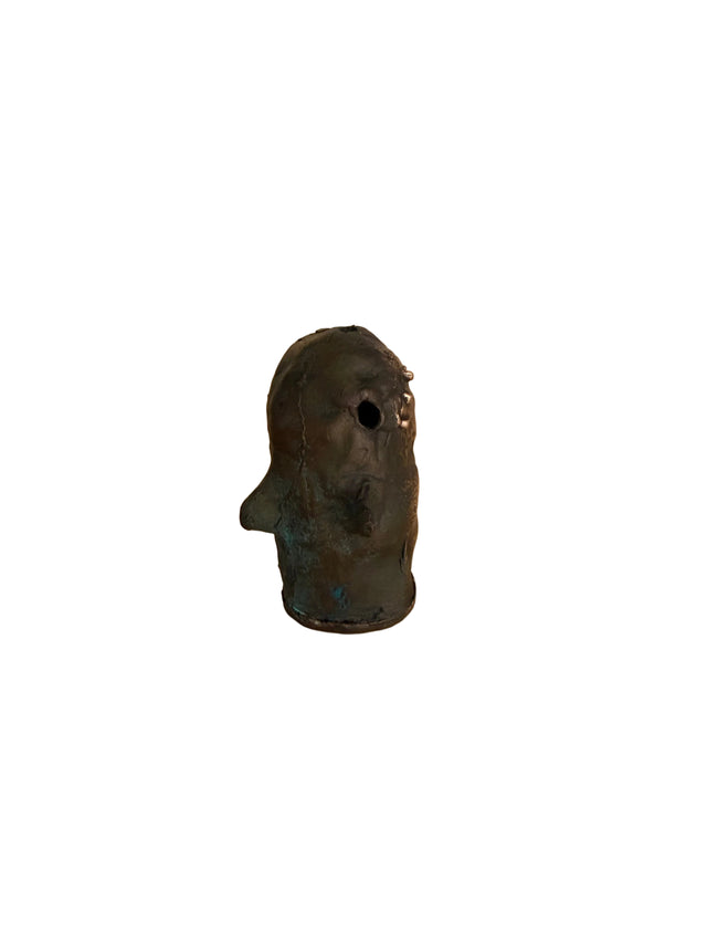 Booh 01 - lille bronze skulptur - håndlavet af Harritsø