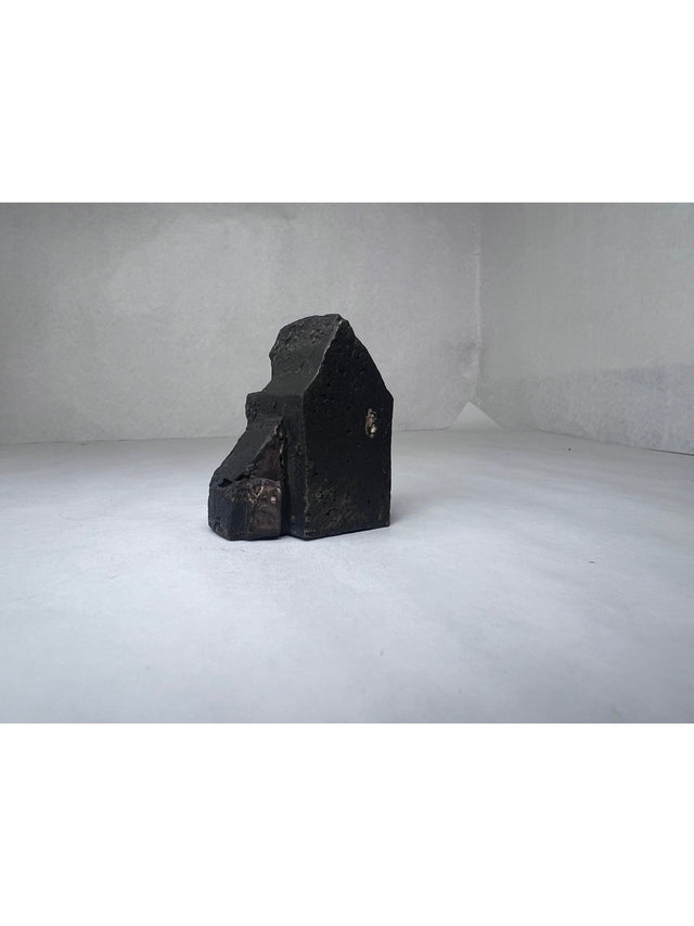Hus #9 - lille bronze skulptur - håndlavet af Harritsø