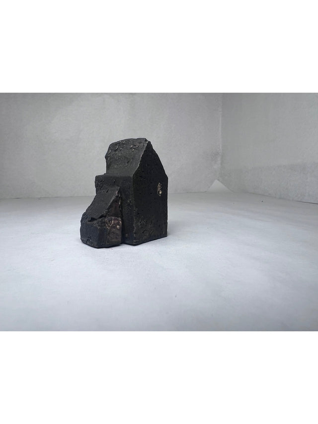 Hus #9 - lille bronze skulptur - håndlavet af Harritsø
