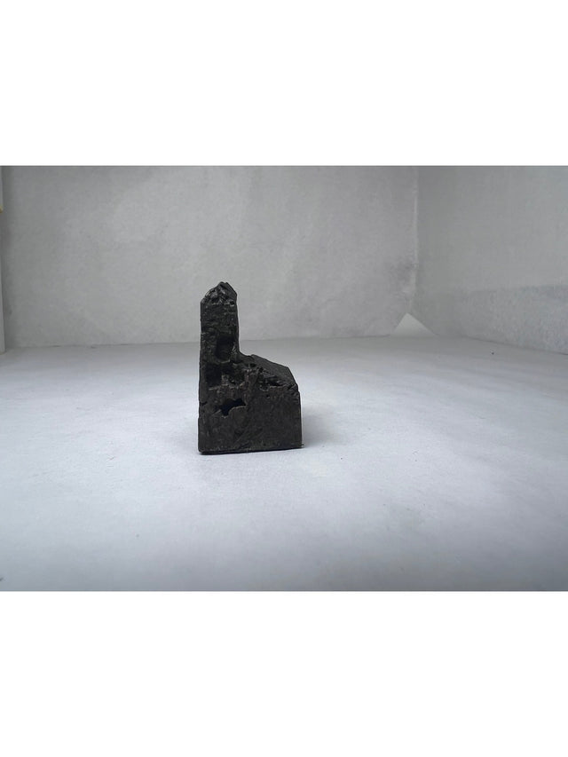 Hus #6 - lille bronze skulptur - håndlavet af Harritsø
