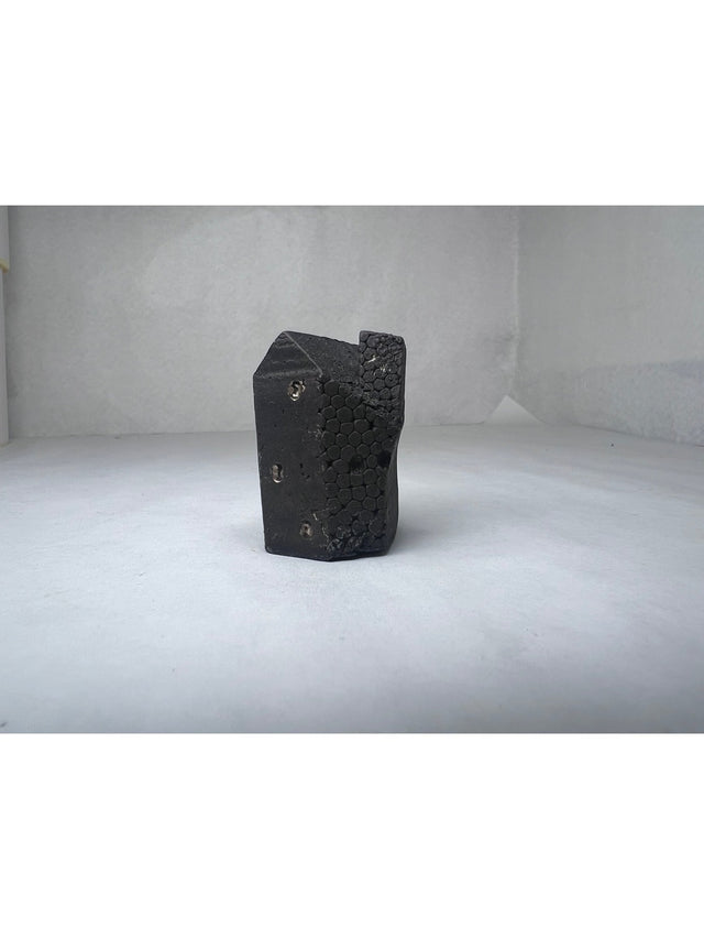 Hus #5 - lille bronze skulptur - håndlavet af Harritsø