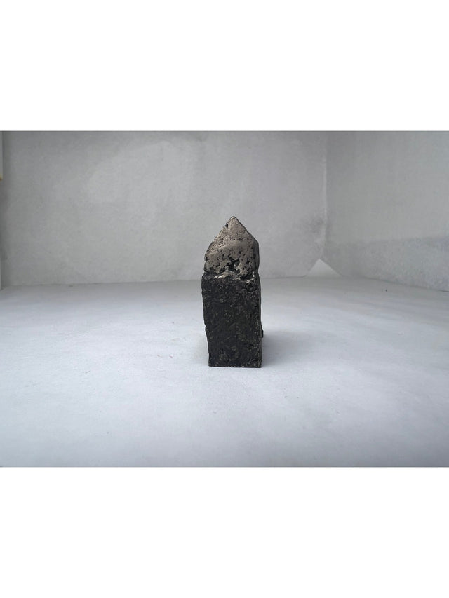 Hus #3 - lille bronze skulptur - håndlavet af Harritsø