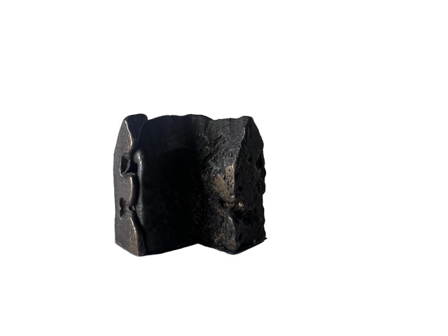 Hus #16 - lille bronze skulptur - håndlavet af Harritsø