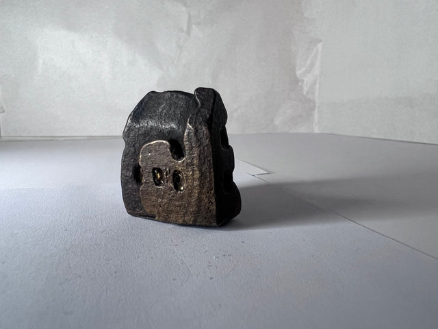 Hus #16 - lille bronze skulptur - håndlavet af Harritsø
