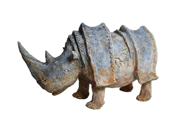 Keramik næsehorn 01